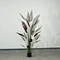 Unique Faux Variegated Canna Plant with Pot for Indoor Outdoor Hotel Decor